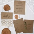 Cmputer Paper 100 Sheets Kraft Paper Brown Cardstock 8.5 x 11, Goefun 80lb Card Stock ...