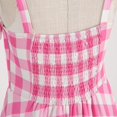 thumbnail image 5 of XIAOCHA Polka Dot Dress for Women A Line Belted Spaghetti Strap Retro Dress Soft Vintage Party Dresses, 5 of 8