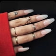 thumbnail image 1 of Uñas postizas de cobertura completa para uñas postizas francesas para mujeres y niñas, estilo 6 WD.WDQZL Hogar, 1 of 4