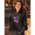 thumbnail image 2 of Dragon Smiling Hoodie Women -SPIdeals Designs, Female XX-Large, 2 of 4