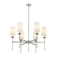 thumbnail image 4 of 6 Light Chandelier In Traditional Style-25.5 Inches Tall And 38 Inches Wide Z-Lite 3033-6Pn, 4 of 5