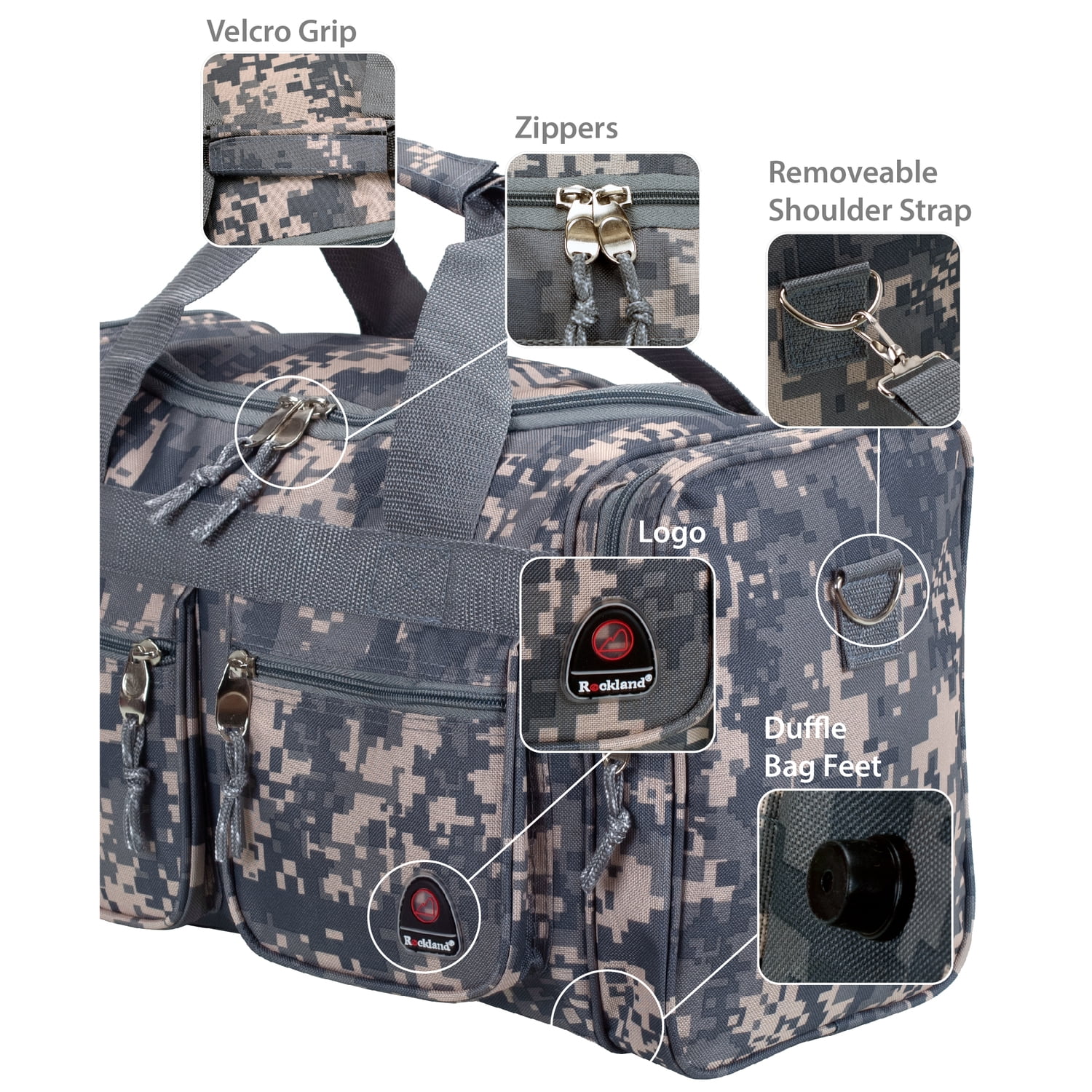 Rockland 19" Tote Bag, Acu Camo