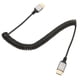 thumbnail image 4 of Cable En Espiral De Interfaz Multimedia HD HD, Cable De Resorte Macho A Macho De Alta Velocidad 4K 60Hz Para Tableta, Cámara, Ordenador, Monitor De TV, 4 of 7
