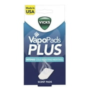 Vicks VapoPads Plus for Sinus or Allergy Relief, 12 Pack, VSP29P12