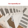 thumbnail image 3 of 14Pcs Set Stair Treads Rectangle Non-slip Rugs Stair Mats Pads Carpet In 3 Colors, 3 of 6
