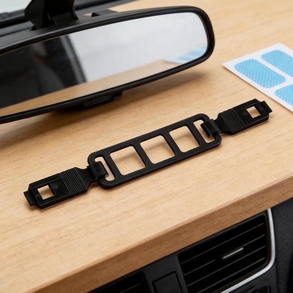 CRILSTYLEO 12Pcs Black Rearview Mirror Dash Cam Mount Hooks for Car