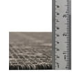 thumbnail image 5 of Unique Loom Outdoor Trellis Collection Area Rug - Tribal Trellis (10' x 13' 1" Rectangle Charcoal Gray/Natural), 5 of 7