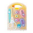 thumbnail image 1 of Hole Punch Set Craft Scissor Set with Paper Punch Shapes for Diy Card Making Scrapbook Portable Storage Case, 1 of 7