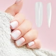 thumbnail image 4 of Unique Bargains 1 Set Women's Full Coverage Nails Tips Plating Clear, 4 of 6
