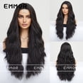 thumbnail image 6 of Amazon Cross-Border Hot-Selling Forehead Lace Multi-Color Middle Part Big Wave Long Curly Fashion Wig Full Head Hairstyle, 6 of 9