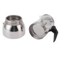 thumbnail image 1 of Stainless Steel Portable Coffee Maker High Temperature Resistant Double Valve for Home Coffee Shop, 1 of 7