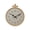 Gold, variant on Tibvox NonTicking Battery Operated Wall Clock for Outdoor Space Timepieces Clock