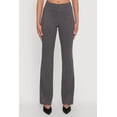 thumbnail image 3 of Womens Brushed Knit Pintuck Pull On Slim Pants, 3 of 4