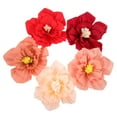 thumbnail image 4 of FRCOLOR 5pcs Paper Flowers Decoration 3D Wall Handicraft Artificial Flowers DIY Craft Supplies, 4 of 8