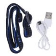 thumbnail image 3 of Luz LED de inducción inteligente con Clip en la tapa, linterna frontal recargable por USB, luz para sombrero con pantalla de alimentación para pesca al aire libre, color negro, 3 of 8