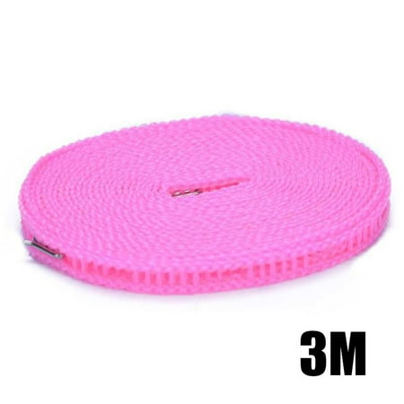 

Nylon Clotheslines Hanging Rope Drying Clothes Dryer Non-slip Windproof for Outdoor 3/5/8/10 Meters 3M