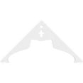 thumbnail image 2 of Ekena Millwork 48"W x 24"H x 1"P (12/12) Pitch Heath Architectural Grade PVC Gable Pediment, 2 of 5