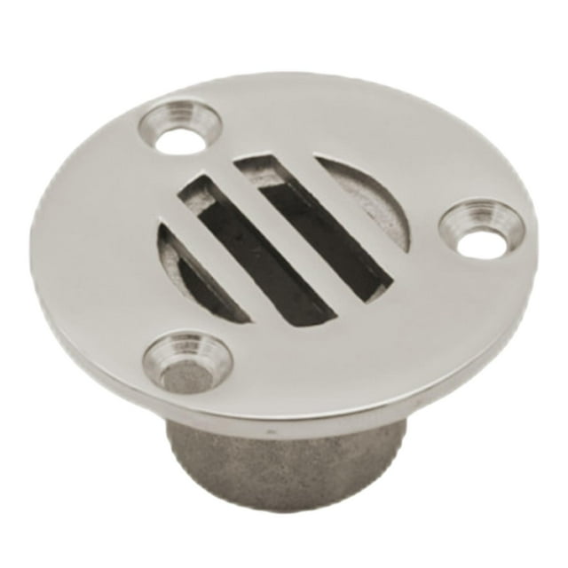 Drenaje de piso de barco redondo genérico, acero inoxidable, drenaje de cubierta marina para Kayak, suministros de drenaje de baño, yate marino , 25MM