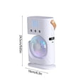 thumbnail image 3 of Mini Ventilateur de Conditionnement avec Lumières Colorées, Refroidisseur d'Air Alimenté par USB, Solution de Refroidissement Portable, 3 Modes de Pulvérisation d'Eau, pour Maison Bureau Dortoir Voyage Camping, 3 of 9