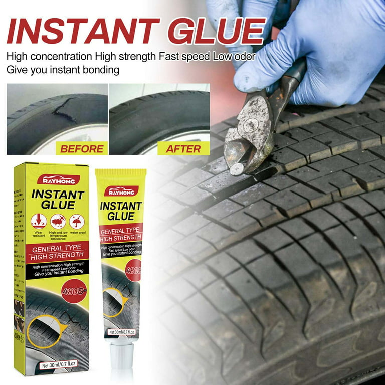 Tire Repair Glue Tool Car Auto Accessories Tire Damage Repair Strong Rubber  30ml
