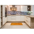 thumbnail image 6 of Ahgly Company Machine Washable Indoor Rectangle Contemporary Orange Red Area Rugs, 2' x 4', 6 of 7