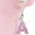 thumbnail image 3 of 1 pieza de accesorios con dijes de letras AZ Shine para llavero de coche con identificación inicial de Stanley Cup, 3 of 6