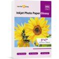 thumbnail image 1 of Transfer Master Glossy Inkjet Photo Paper 5X7 Inches 48lb Professional Glossy Photographic Paper for Invitation s, 1 of 4