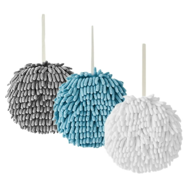 FUTUREORYY 3Pcs Quick Dry Hanging Hand Towels Microfiber for Pool