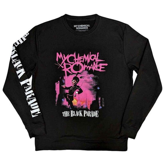 My Chemical Romance Unisex Sweatshirt: March (Sleeve Print) (X-Large)