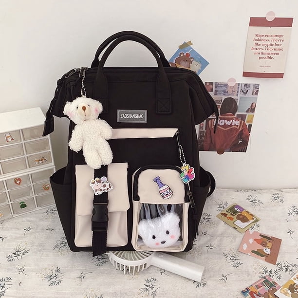 Upgrade Your Style with Our Classic Casual Backpack - Perfect for Travel, School and Daily Use with Accessories Included