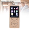 thumbnail image 4 of MP3 Player with BT, 1.8" Screen Portable Music Player, FM Radio, Recording, EBook, Support 64GB Expandable, HiFi Lossless Sound Music Player, 4 of 7