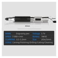 thumbnail image 4 of Perceuse Électrique Sans Fil Stylo de Gravure Menuiserie Batterie Lithium Coupe Polissage Outil Rotatif Mini Perceuse Sans Fil, Compact et Léger Portable, 4 of 7