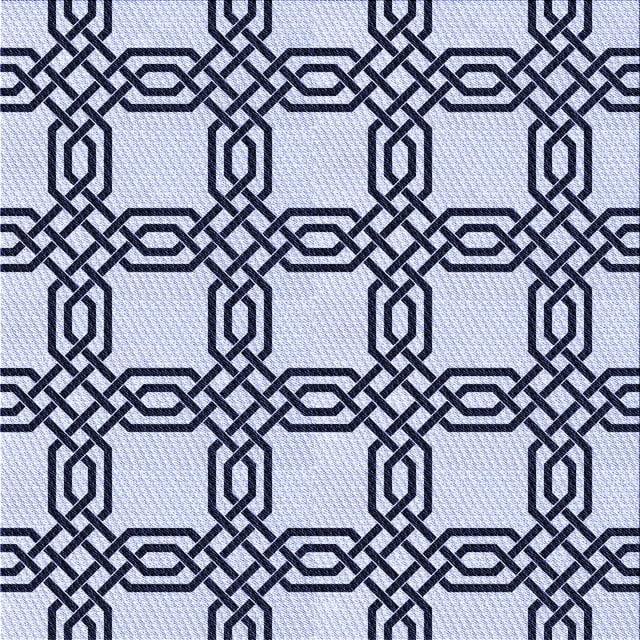 Ahgly Tapis d'Intérieur Lavable en Machine Carré Transitionnel Bleu Ciel, 8 Pieds Carré