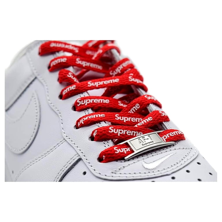 Men's) Nike Air Force 1 Low SP x Supreme 'Box Logo' White (2020