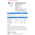 thumbnail image 2 of Front and Rear A/C Compressor Kit - Compatible with 2003 - 2005 Ford Explorer 4-Door 4.0L V6 2004, 2 of 2