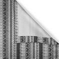 thumbnail image 6 of Ambesonne Prehistoric Valance & Curtain, Tribal Motif Pattern, 55"x30", Black White, 6 of 6