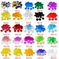 thumbnail image 4 of Fearlessin 100 Pcs 19mm Creative Gift Plastic Chips Bingo Markers Token Fun Club Game Toy solid mixed color, 4 of 6