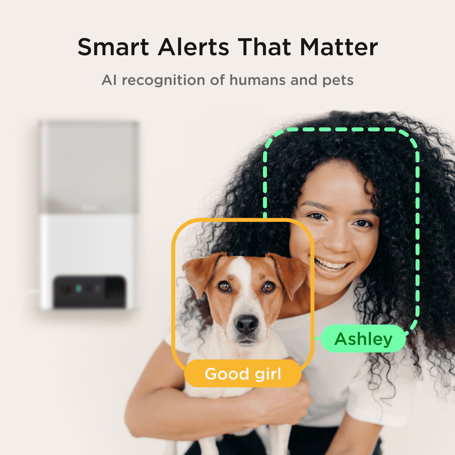 Petcube Bites 2 Lite WiFi Pet Camera with Treat Dispenser, 1080p HD Video, Two-Way Audio, Night Vision, Motion & Sound Alerts, Dog & Cat Monitor with App