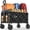380L, variant on NWH 34'' Extra Long Collapsible Wagon, 380lbs Large Capacity Folding Wagons Carts with Wheels Foldable, Heavy Duty Utility Cart with All-Terrain Wheels for Beach Outdoor Grocery Camping Garden