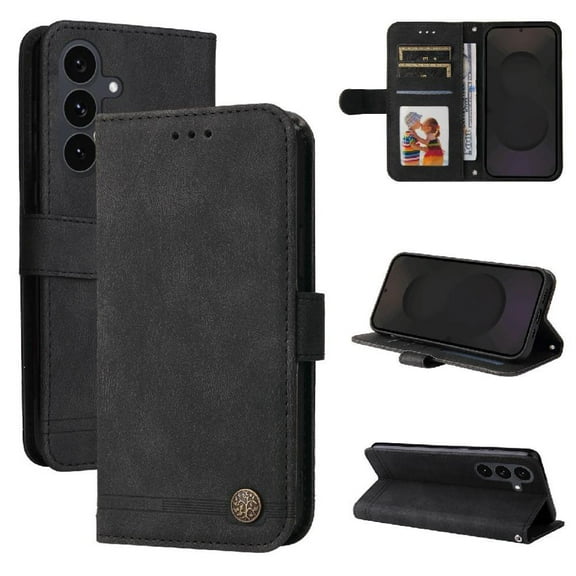Case for Samsung Galaxy S25 Fe Protective Cover Card Slot Holders Leather