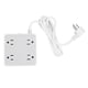 thumbnail image 2 of Potencia de Enchufe Plana, Estacia de Carga de Escritorio Ligero Flexible Ultra Delgada 4 Puntos de Venta 3 Puertos USB para Cruceros de Viegos del Hotel, 2 of 7