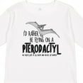 thumbnail image 4 of Inktastic Flying Pterodactyl Boys or Girls Long Sleeve Toddler T-Shirt, 4 of 5
