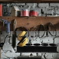 thumbnail image 4 of GOOHOCHY 1Jgo Organizador De Herramientas Eléctricas De Metal Con Montaje En Pared Para Taller Y, 4 of 8