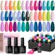thumbnail image 2 of Beetles Kit de Esmalte en Gel 20 Piezas con Base y Top Coat, Fantasyland Collection 2023, tonos pastel, rosa brillante, p&uacute;rpura, azul marino, verde y glitter, Soak Off LED, regalo para muje, 2 of 7