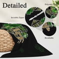 thumbnail image 3 of St. Patrick's Day Body Pillow Covers 20"x60", Spring Green Shamrock Gold Lucky Love Black Soft Brushed Microfiber Breathable Throw Pillow Covers, Pillowcase with Zipper for Couch Sofa Bedroom, 3 of 9