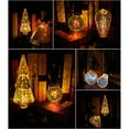 thumbnail image 4 of AMERTEER Infinity 3D Fireworks Effect LED Light Bulb  Colorful Unique Disco lamp  E27 Base  Multicolor Decorative Light Bulb for Christmas Fun Party  Bar  Balcony  Wedding  Garden Decor, 4 of 5