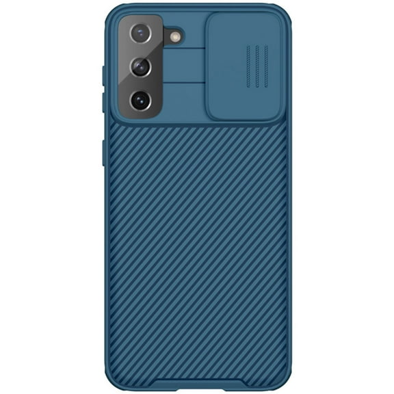 Compatible with Samsung Galaxy A14 Case with Camera Protection Slim Shockproof Business Case-Blue
