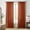 Burnt Orange, variant on DriftAway Gray Linen Curtains 108 Inches Long for Living Room Thick Semi Sheer 2 Panels Farmhouse 3 Inch Rod Pocket Back Tab Boho Rustic Light Filtering Window Drapes for Bedroom Privacy Assured