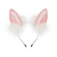 thumbnail image 4 of Diadema con orejas de zorro, decoración creativa estilo Lolita, regalo divertido para cosplay, carnaval o cumpleaños. Blanco Rosa, 4 of 9