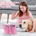 thumbnail image 4 of Butterfly Kids Case for Samsung Galaxy Tab S9 FE 5G 10.9"/ S9/ S8/ S7 11", Galaxy Tab A9+ Plus Case, Soft EVA Rotating Stand Lightweight Shockprof Kids Friendly Case Cover,Pink, 4 of 6